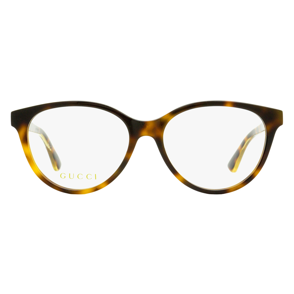 Gucci Sylvie Oval Eyeglasses GG0379O 003 Havana 52mm - Picture 2 of 2